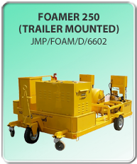 Foamer 250 trailer mounted
